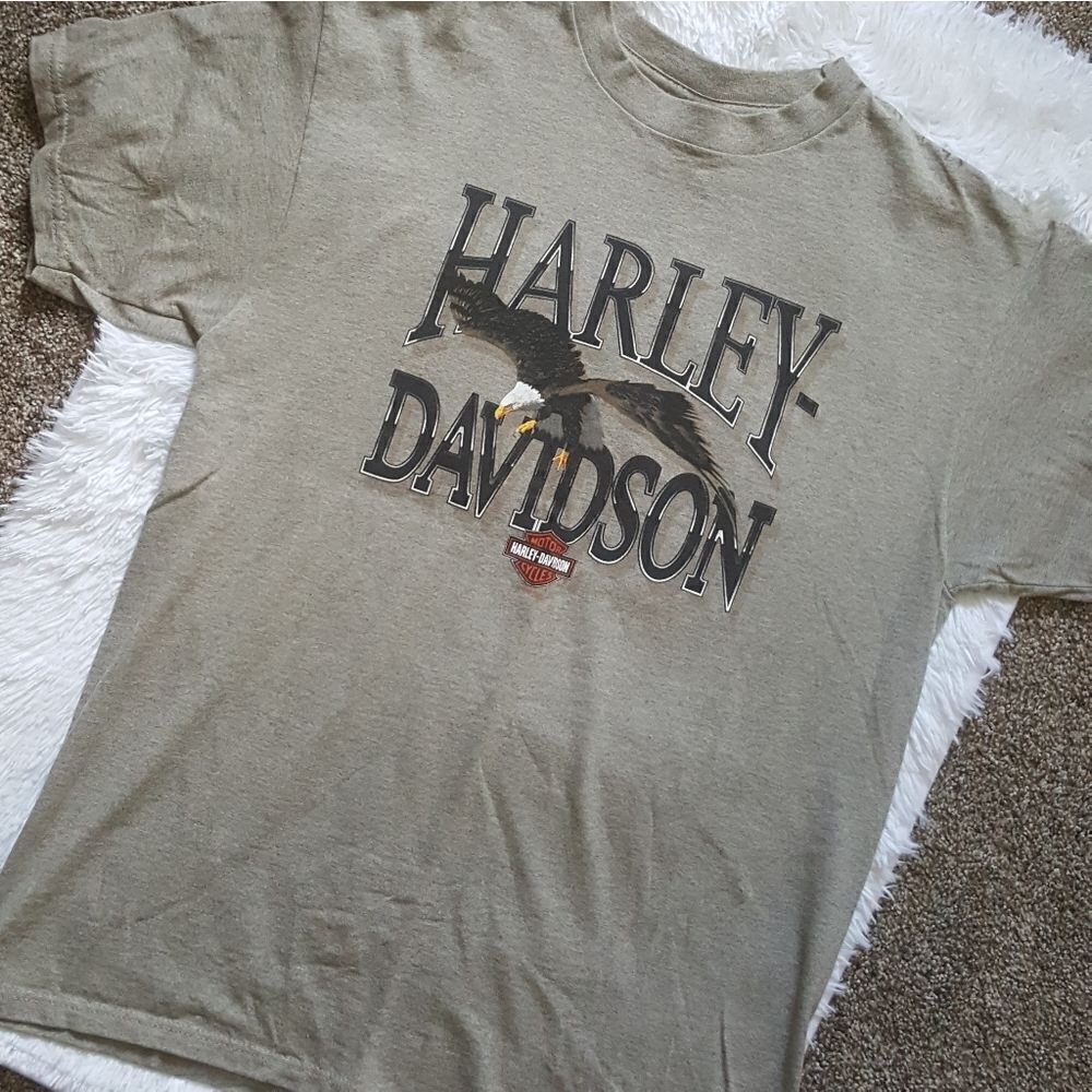 ‎Harley Davidson crew neck shirt Maui Hawaii Size Large
